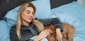 Защо кучетата обичат да спят до стопаните си