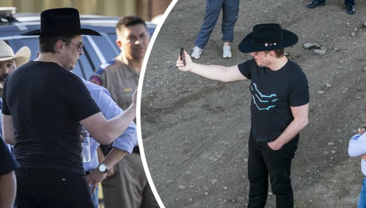 Илон Мъск - МИГРАНТСКАТА КРИЗА В САЩ: Илон Мъск се появи в Тексас, предрешен като каубой (ВИДЕО)