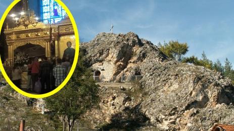 Пещерата параклис на Св Петка