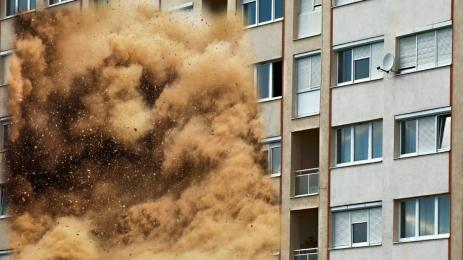 блок експлозия