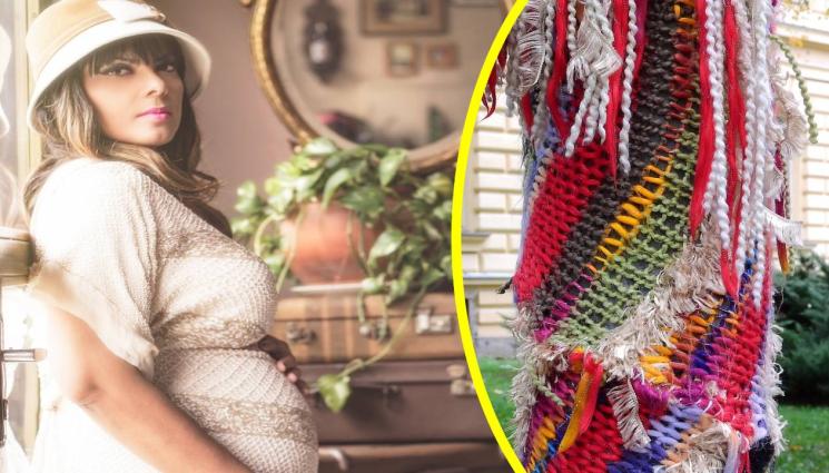 бременна плетки - МОДЕН ПИСЪК: Бременните се обличат в плетива