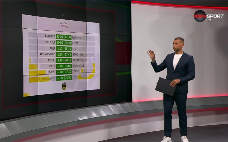 Само ден след края на междинния 11-ти кръг в efbet