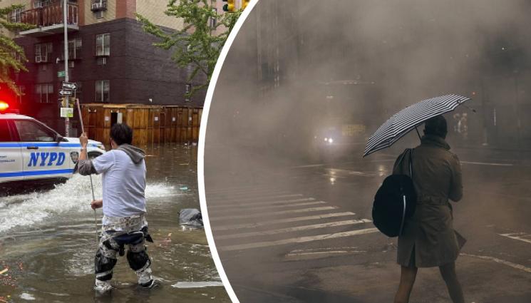 наводнение Ню Йорк - БИБЛЕЙСКИ ПОТОП: Ню Йорк под вода! (СНИМКИ+ВИДЕО)