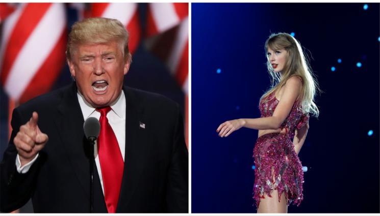 Тейлър Суифт - ПАК СЕ ЗАПОЧНА: Доналд Тръмп отново обиди Тейлър Суифт, не била секси!