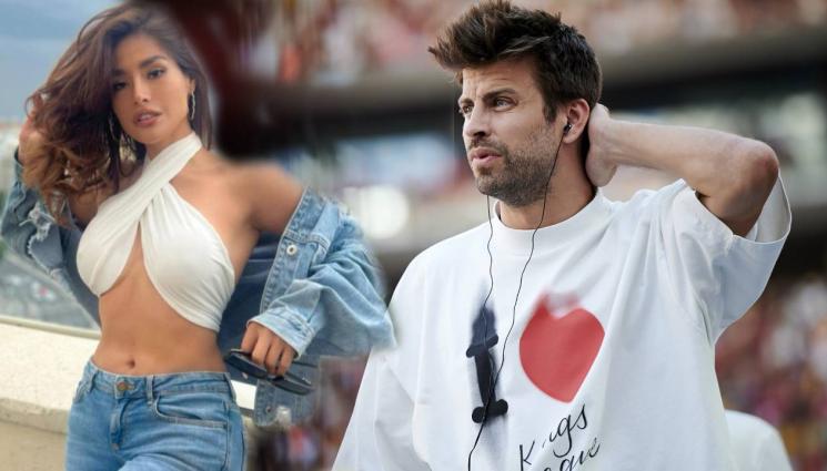 Жерар Пике Мириам Сааведра - Певица резнала Пике два пъти (ВИДЕО)