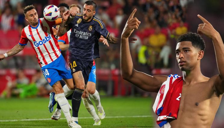 Белингам Жирона Реал Мадрид - Пръв в Примера: Реал Мадрид и с 10 души недостижим за досегашния изненадващ лидер Жирона