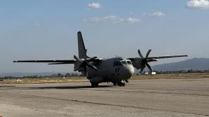 Български военен самолет Спартан със спасителна акция до Армения съобщи