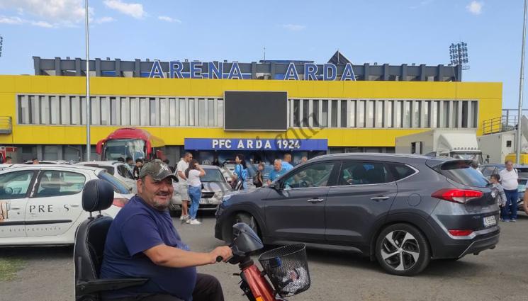 Фен на Арда - Истинският фен - Хасан Юмер не е пропускал мач на Арда, макар и да е инвалид от 9 години