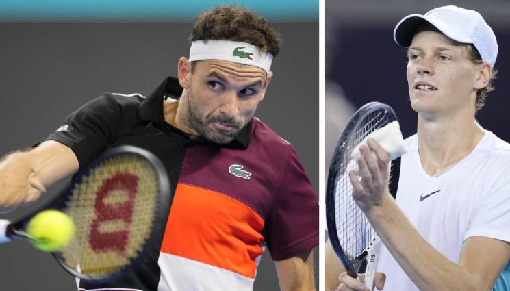 Григор Димитров - Гришо се бори като лъв, но отстъпи на Синер на 1/4-финалите в Пекин