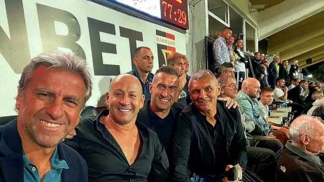 Хамза Хамзаоглу в ложите на Лаута