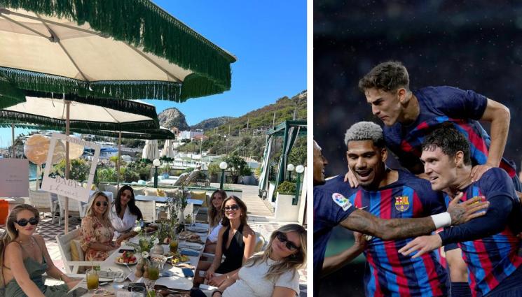 Барселона - В Барса си спретнаха бременно парти