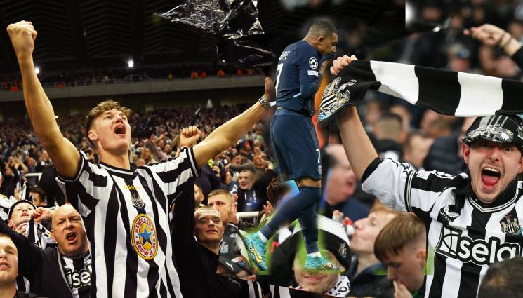 Нюкасъл ПСЖ Мбапе фенове - Пир на „свраки“: Нюкасъл разкости изнежените гъзѐта от ПСЖ в Шампионската лига