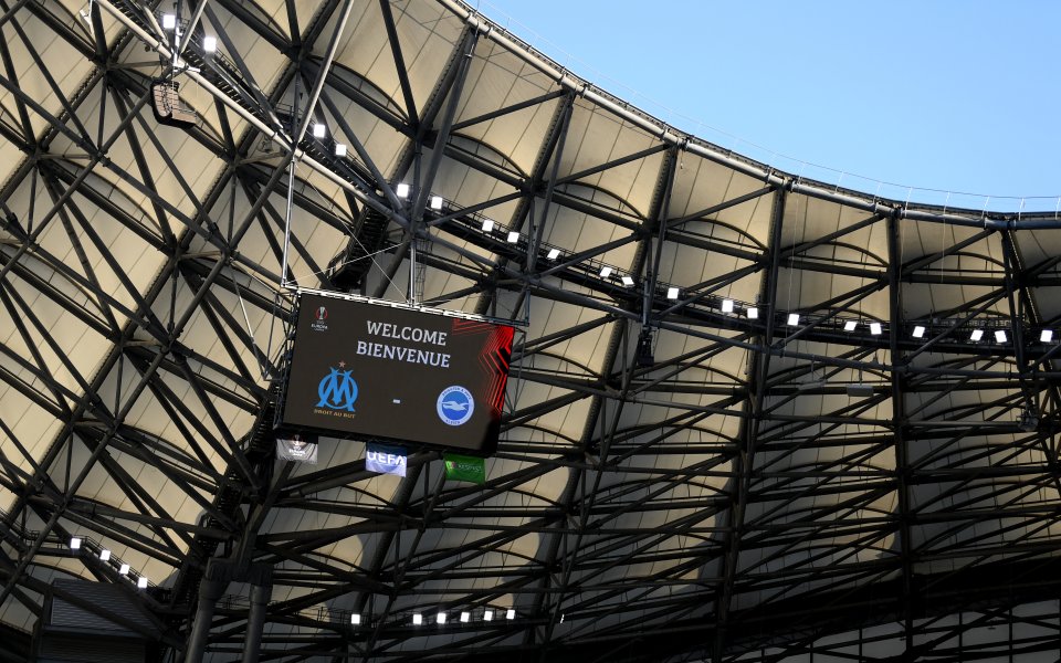 Марсилия и Брайтън играят при 2:0 в мач от Група В