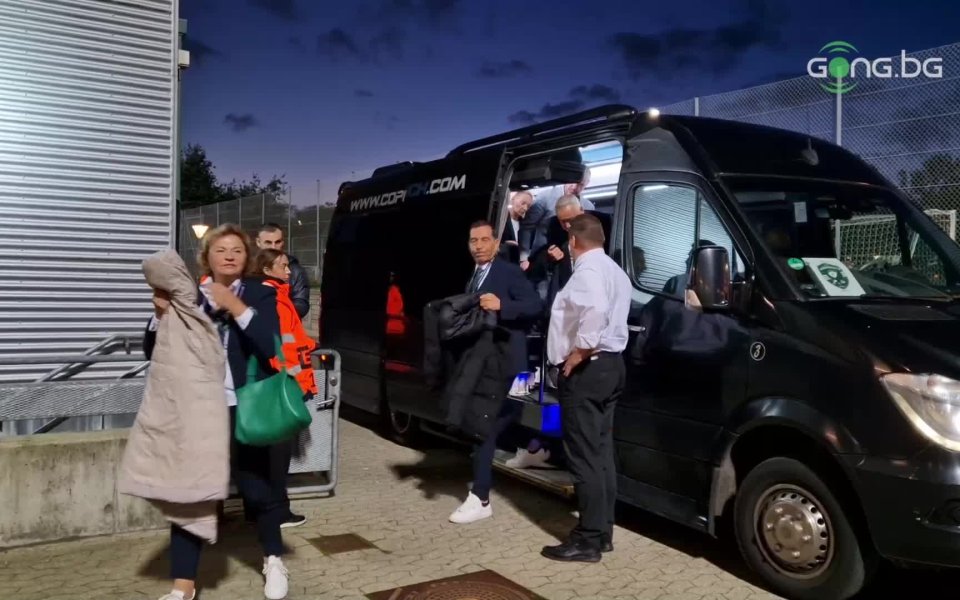 Официалната делегация на Лудогорец вече е на стадиона на Нордселанд,