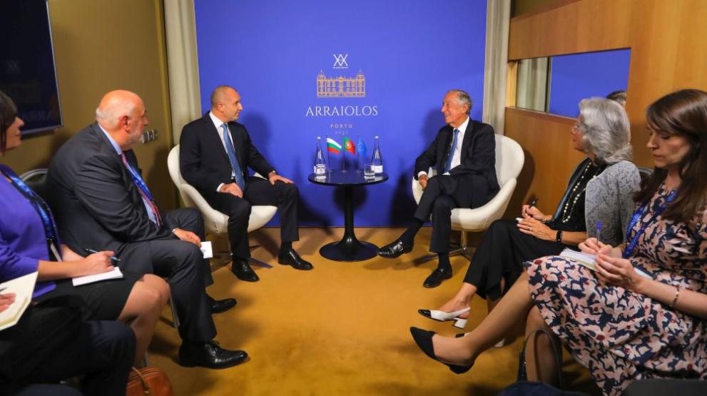  президент португалия радев среща 