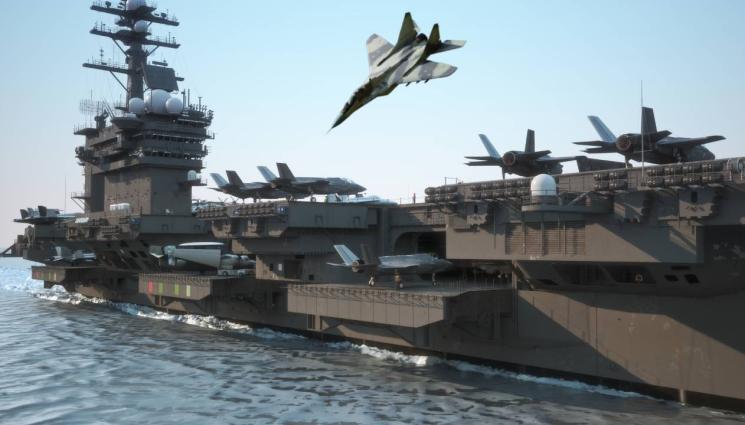 самолетоносач - ЗАПОЧВА ЛИ УДАРЪТ: САЩ атакуват Иран?! (СНИМКИ+КАРТИ)