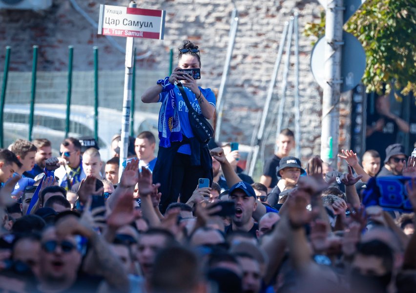 Шествие на феновете на Левски1