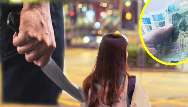 обир с нож - НАГЛО НАПАДЕНИЕ: Мъж заплаши с нож младо момиче