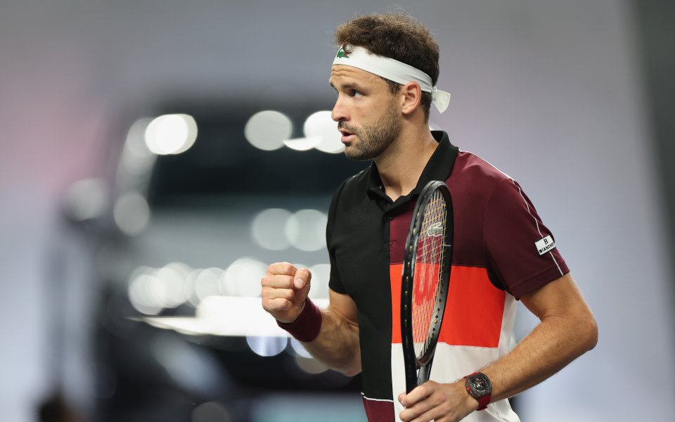 Григор Димитров постигна страхотна победа на Мастърса в Шанхай, .