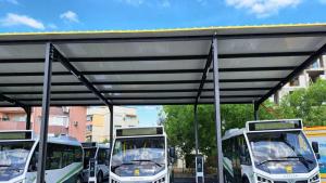 Организират безплатен транспорт с новите електробуси до ски писта Картала
