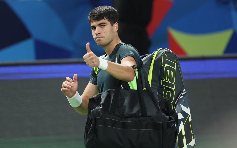 Карлос Алкарас няма да играе на турнира по тенис в