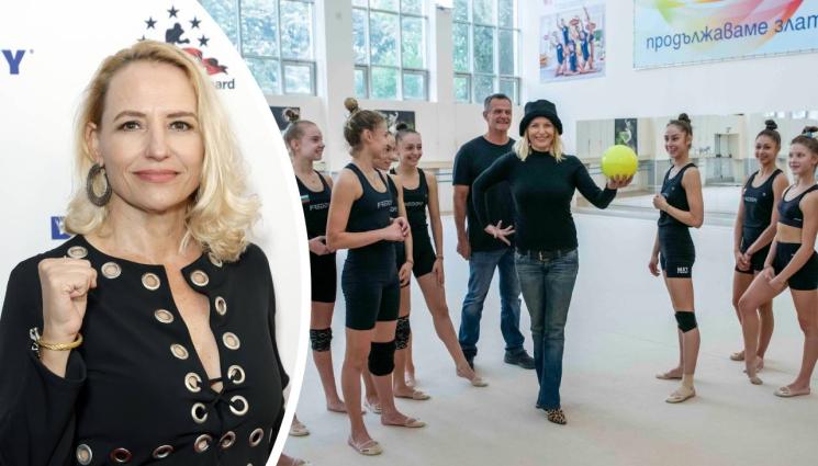 Дейзи Ланг - Дейзи Ланг се пробва като гимнастичка