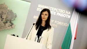 Вицепремиерът и министър на външните работи Мария Габриел ще приеме