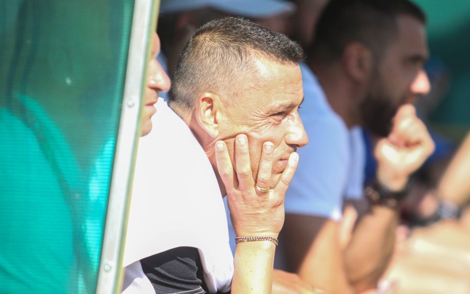 Треньорът на Локомотив Пловдив - Александър Томаш, говори след победата