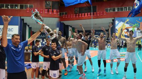 Левски суперкупа волейбол Хебър