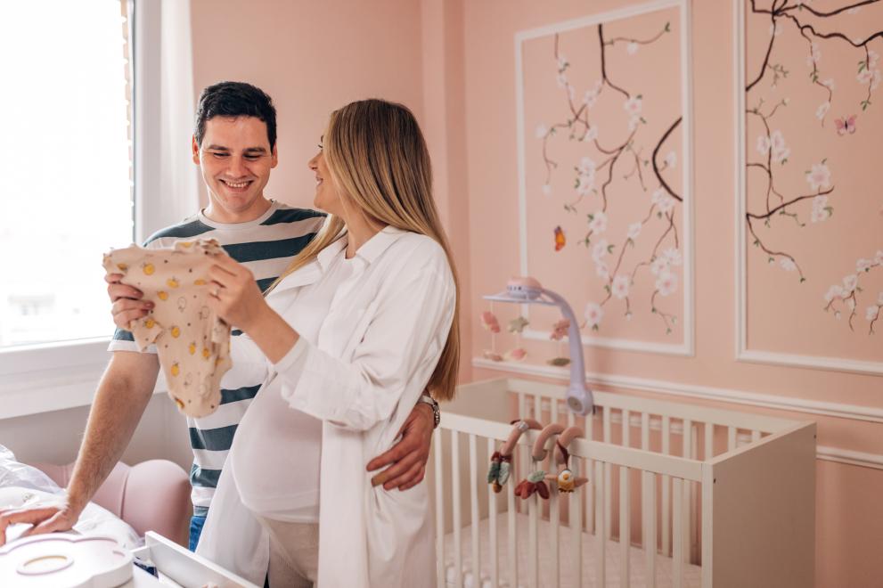 Радостта и очакването са големи – бебето е на път