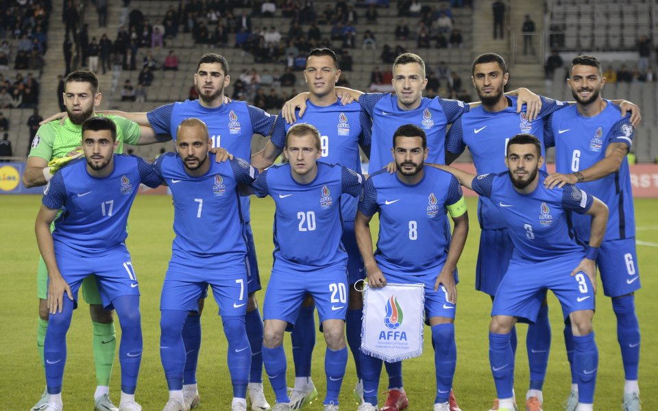 Националният отбор на Азербайджан по футбол е вторият съперник на