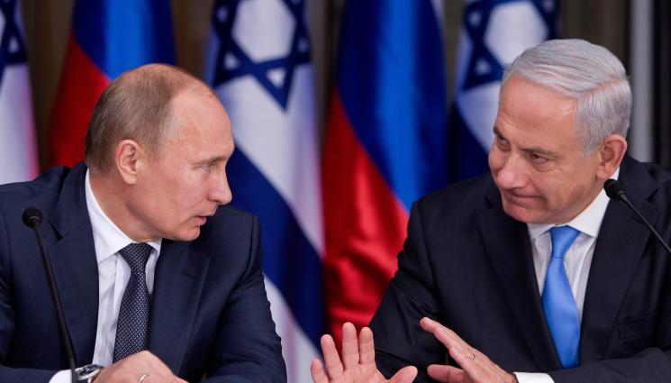 Нетаняху Путин - В ТЪРСЕНЕ НА МИР: Нетаняху разговаря с Путин