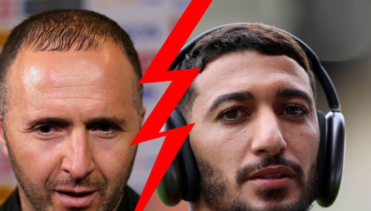 Саид Бенрахма Джамел Белмади Алжир - Къв си ти, бе, лигльо?! Дръпнаха шалтера на надут национал само с един жест (ВИДЕО)