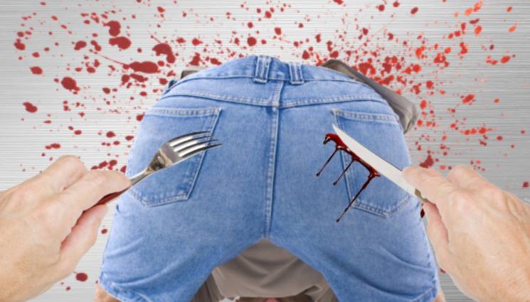 кръв задник дупе прибори - КЪРВАВА ЛЮБОВ: Ревнивец отряза задника на съперник