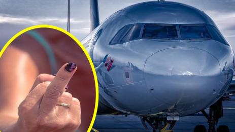 самолет пияница