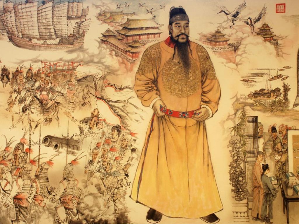 Вбогатия гоблен на китайската история странностите на императорите представляват завладяваща