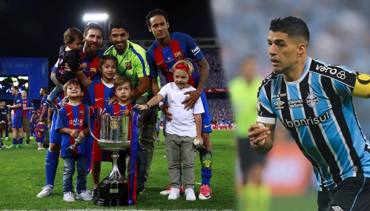 Меси Суарес Неймар - Бандата се сбира: Луис Суарес вече стяга куфарите от Гремио за полета до Маями