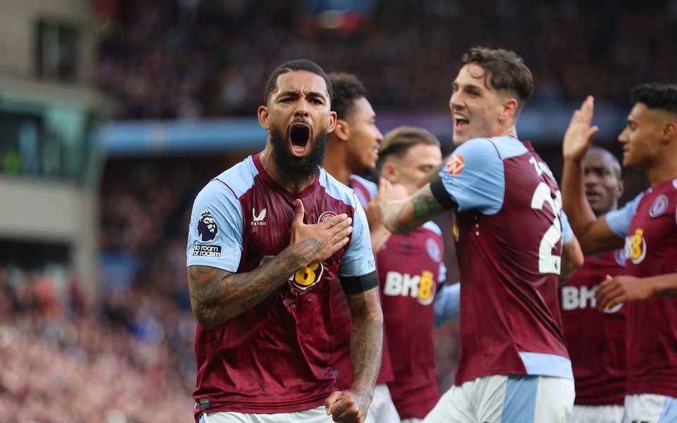 Дъглас Луис вкара два гола и Астън Вила победи с