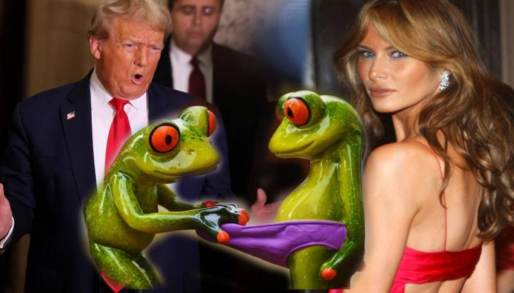 Мелания Тръмп - ИЗВРАТЕНО: Тръмп карал Мелания да ходи по гол задник пред гостите му!