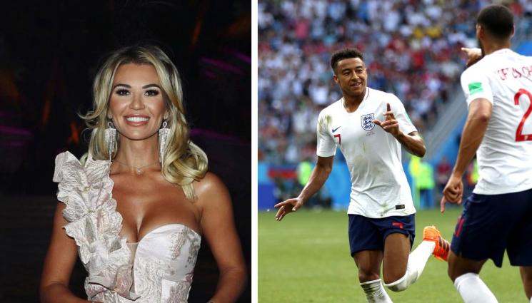 Кристин Макгинес Джеси Лингард - Модел си хареса бивш национал на Англия