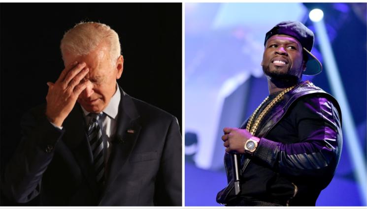 Байдън - НЕ МУ СПЕСТИ НИЩО: 50 cent скочи на Джо Байдън (СНИМКА)