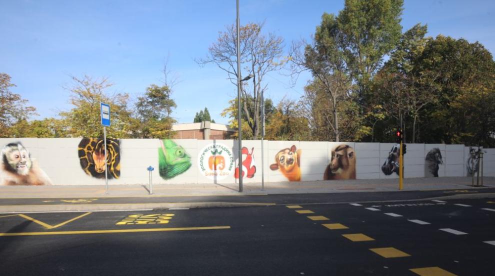 Новият пробив на бул. „Филип Кутев“: Изрисуван с уникални картини на животни (СНИМКИ)