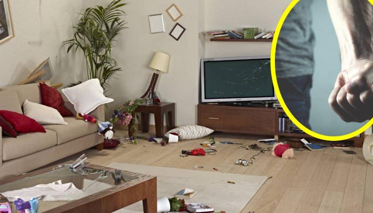 агресия - ЛУДА ЯРОСТ: Келеш изпочупи дома на чичо си