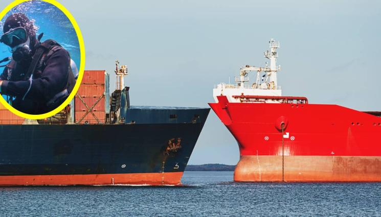 кораб катастрофа - МОРЕТО ИМ ОТЕСНЯ: Два кораба се натресоха един на друг (ВИДЕО)