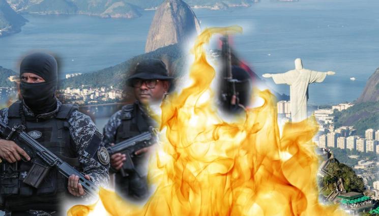 Рио де Жанейро - УЛИЧЕН ТЕРОР: Рио Де Жанейро в пламъци след убийството на местен главорез (СНИМКИ+ВИДЕО)