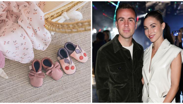 Марио Гьотце - Марио Гьотце са сдоби и с щерка