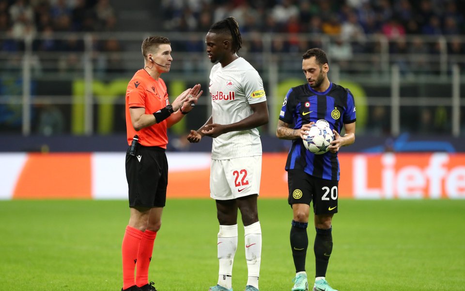 Финалистът в Шампионска лига Интер и Ред Бул Залцбург играят