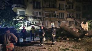 Огромно дърво се стовари върху коли в Пловдив съобщиха от