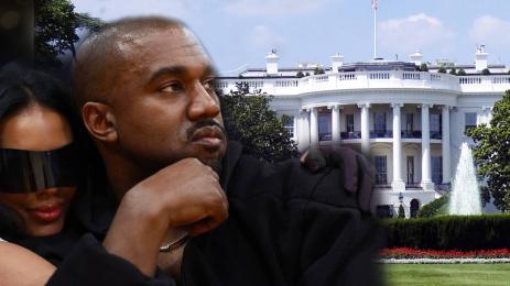 Кание Уест бял дом