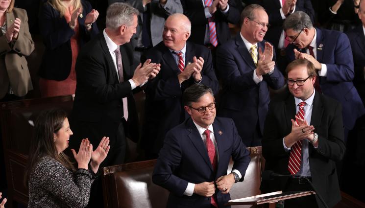 Майк Джонсън - НАЙ-НАКРАЯ: Камарата на представителите избра тръмпист за говорител